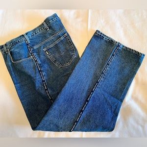 Vintage Pepe London plus size wide leg jeans